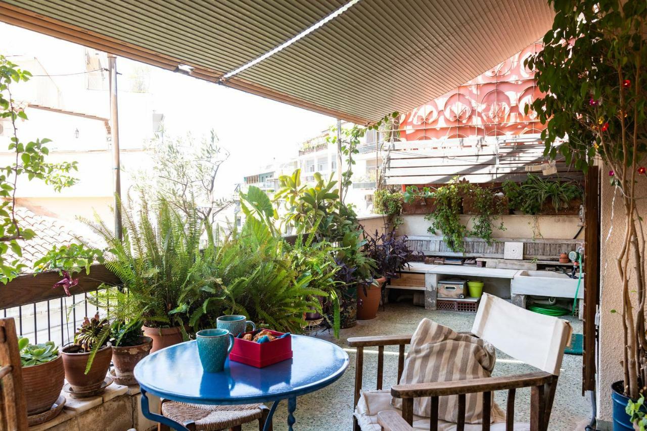 Stylish Flat With Veranda In The Heart Of Athènes Extérieur photo